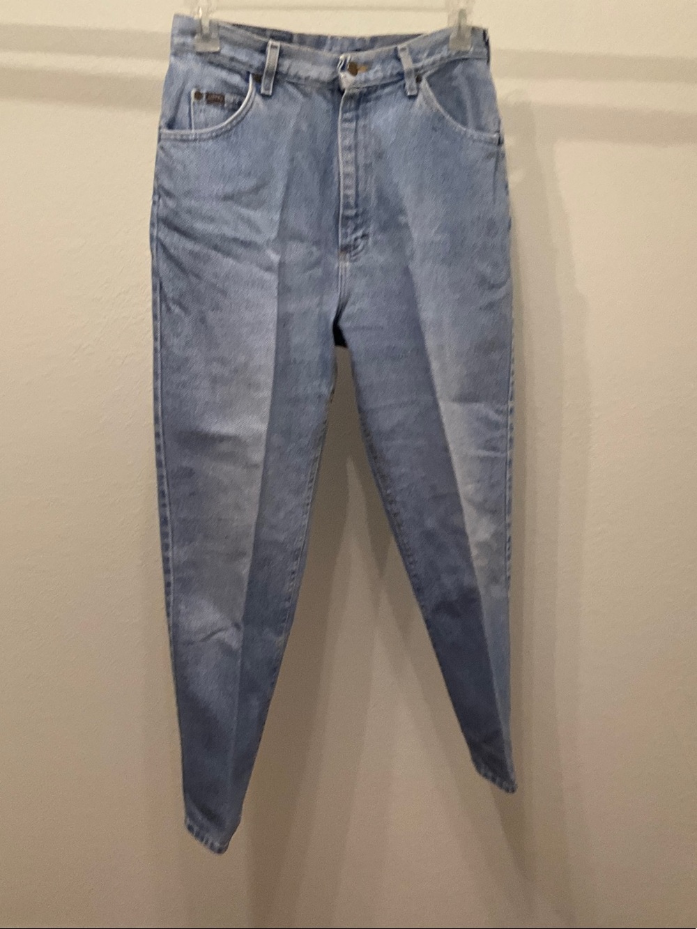 Women's Light Blue Straight Leg Jeans